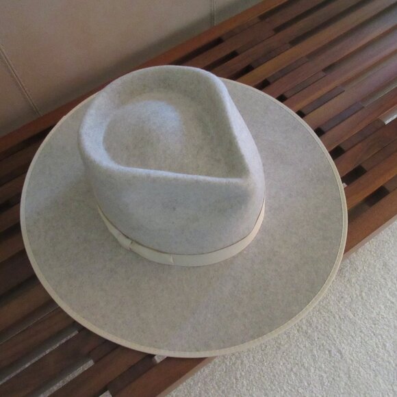 Lack Of Color Cream Wide-Brim Hat - Picture 2 of 6